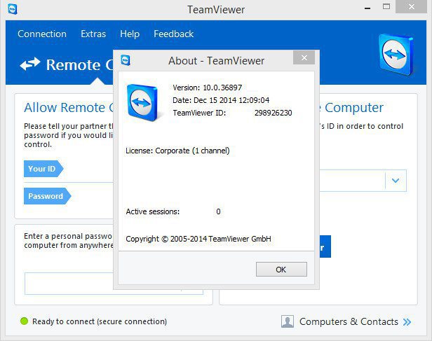 Teamviewer 9 license key
